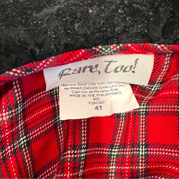 Rare Too! Vintage 3 pc 4T dress, coat and hat - Picture 6 of 7